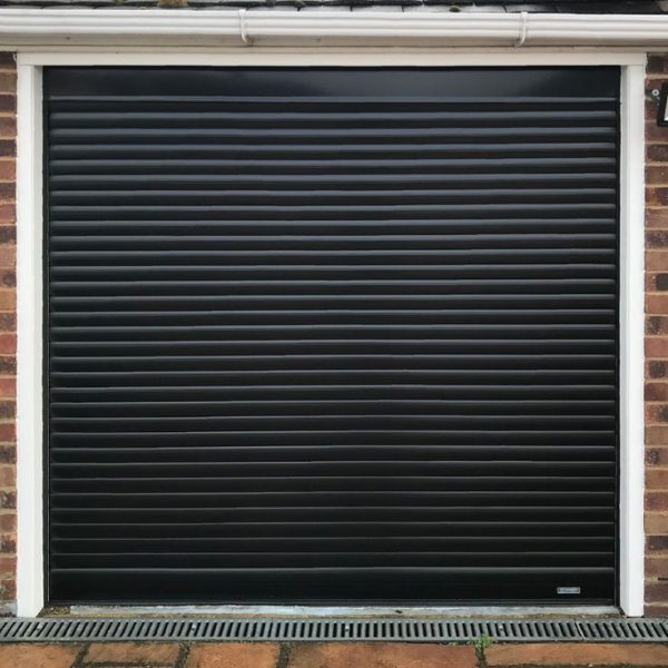 Black Single SeceuroGlide Garage Door